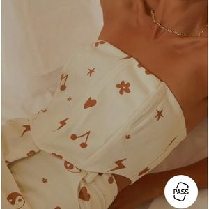 💖 HOSTPICK Fashion Flashback Bustier - Chocolate 90s Motif 🍫🍒🌸⚡️☯️